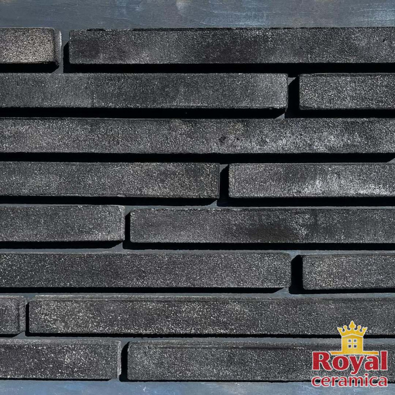 Плитка Good Brick L 13 Графiт 500x40x25 мм Плитка Good Brick L 13 Графiт 500x40x25 мм