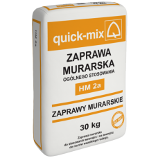 УНІВЕРСАЛЬНИЙ КЛАДОЧНИЙ РОЗЧИН QUICK-MIX HM 2A T З ТРАСОМ 