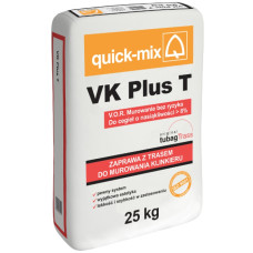 СУМІШ КОЛЬОРОВА ДЛЯ КЛАДКИ ЦЕГЛИ QUICK-MIX VK PLUS T СТАЛЕВА