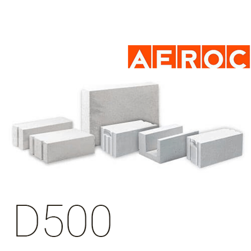 Газобетон Aeroc 300x200x610 мм D 500 гладкий, Березань Газобетон Aeroc 300x200x610 мм D 500 гладкий, Березань