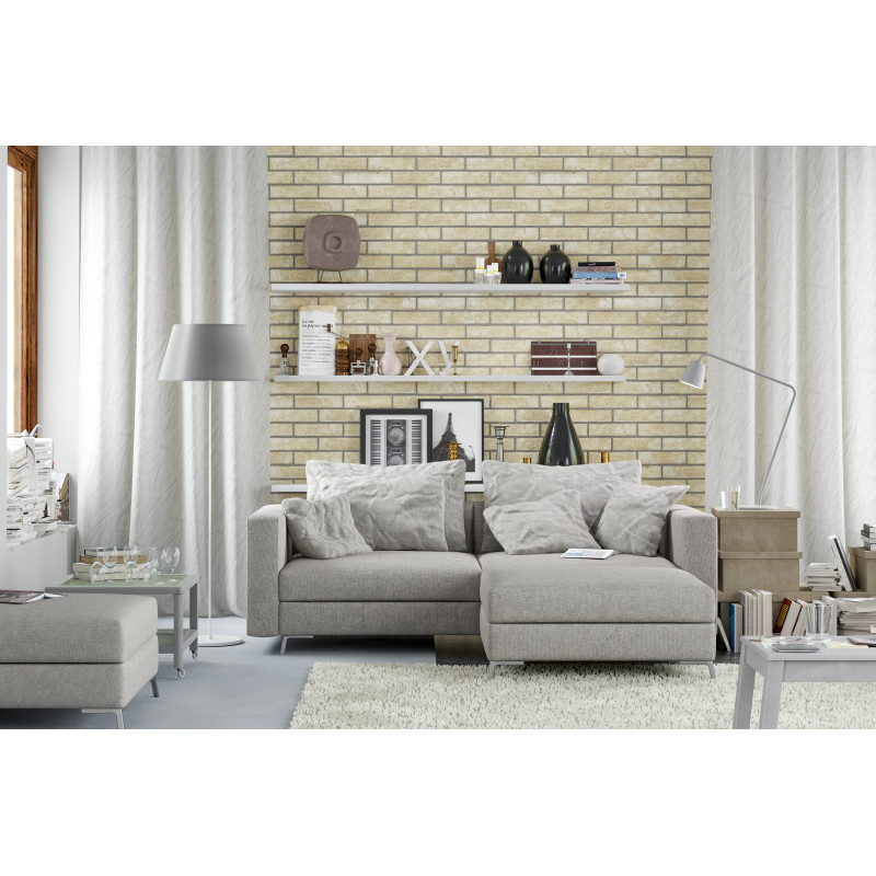 ПЛИТКА GOLDEN TILE BRICKSTYLE LONDON КРЕМОВИЙ 250x60x10 мм ПЛИТКА GOLDEN TILE BRICKSTYLE LONDON КРЕМОВИЙ 250x60x10 мм