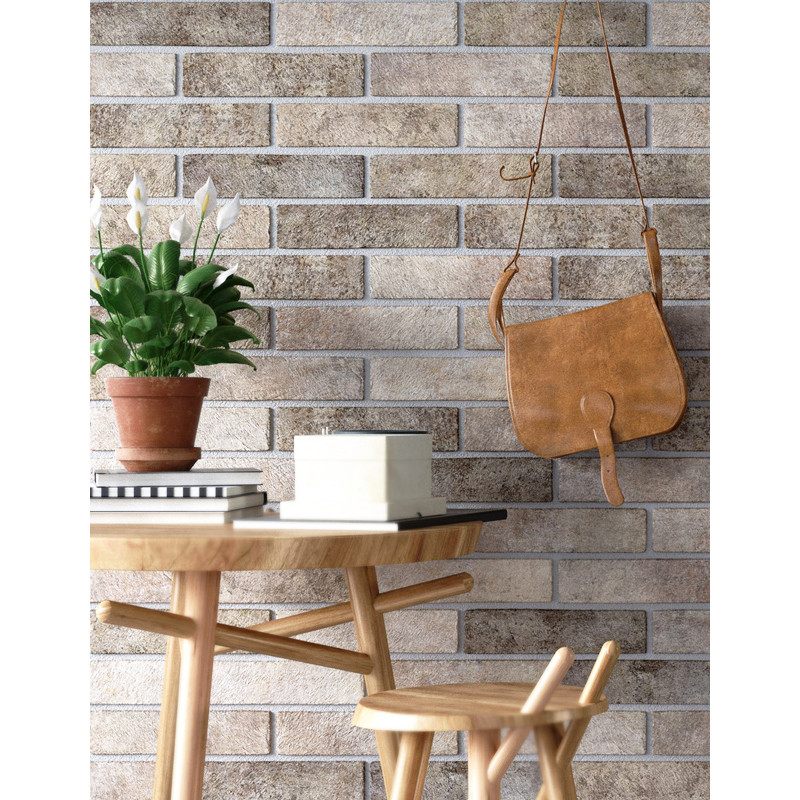 Плитка GOLDEN TILE BRICKSTYLE SEVEN TONES ТЮТЮНОВИЙ 250x60x10 мм Плитка GOLDEN TILE BRICKSTYLE SEVEN TONES ТЮТЮНОВИЙ 250x60x10 мм