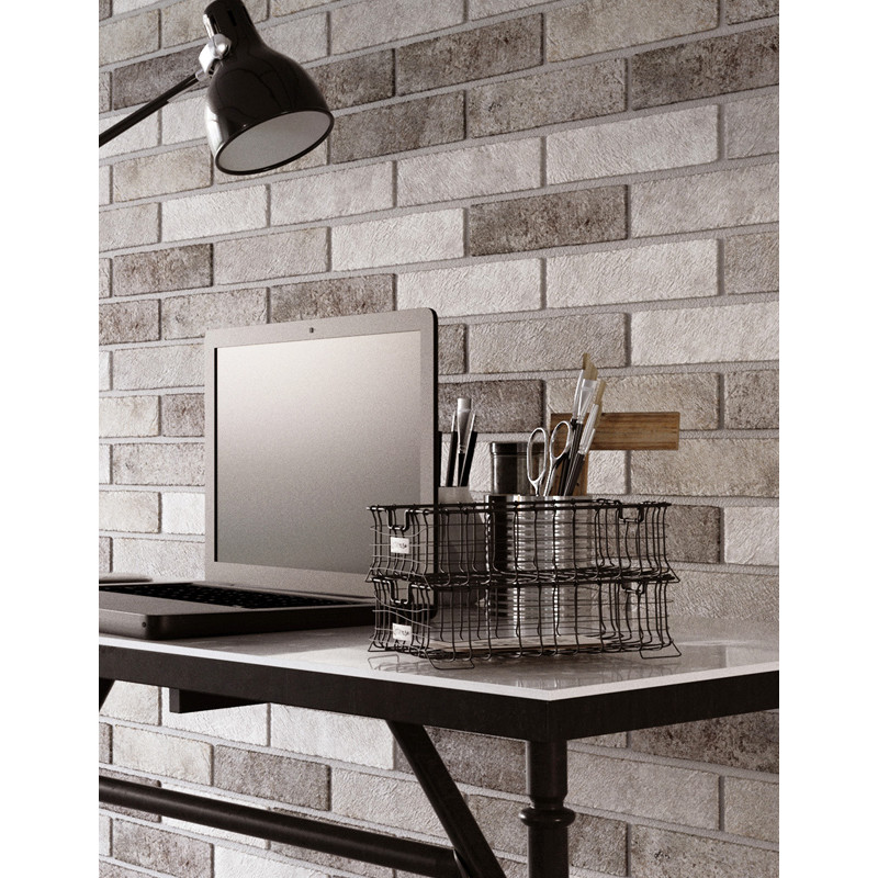 Плитка GOLDEN TILE BRICKSTYLE SEVEN TONES СІРИЙ 250x60x10 мм Плитка GOLDEN TILE BRICKSTYLE SEVEN TONES СІРИЙ 250x60x10 мм