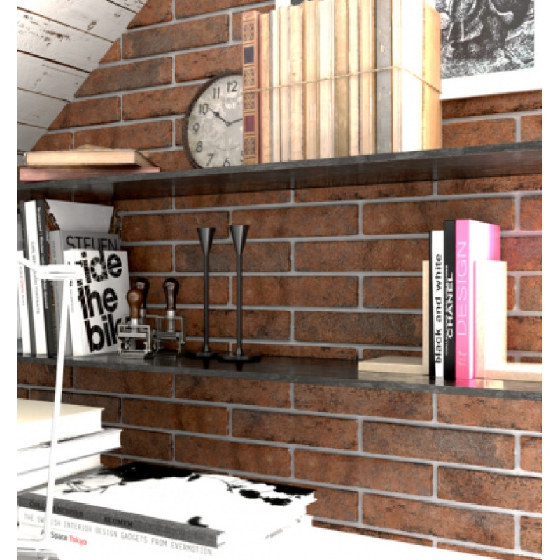 Плитка GOLDEN TILE BRICKSTYLE WESTMINSTER ПОМАРАНЧЕВИЙ 250x60x10 мм Плитка GOLDEN TILE BRICKSTYLE WESTMINSTER ПОМАРАНЧЕВИЙ 250x60x10 мм