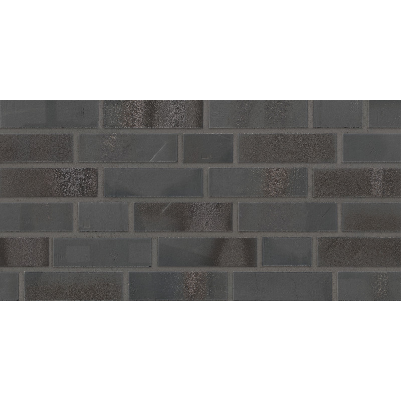 Клінкерна плитка STROEHER Brickwerk колір 650 eisenschwarz, 240x12x71 мм