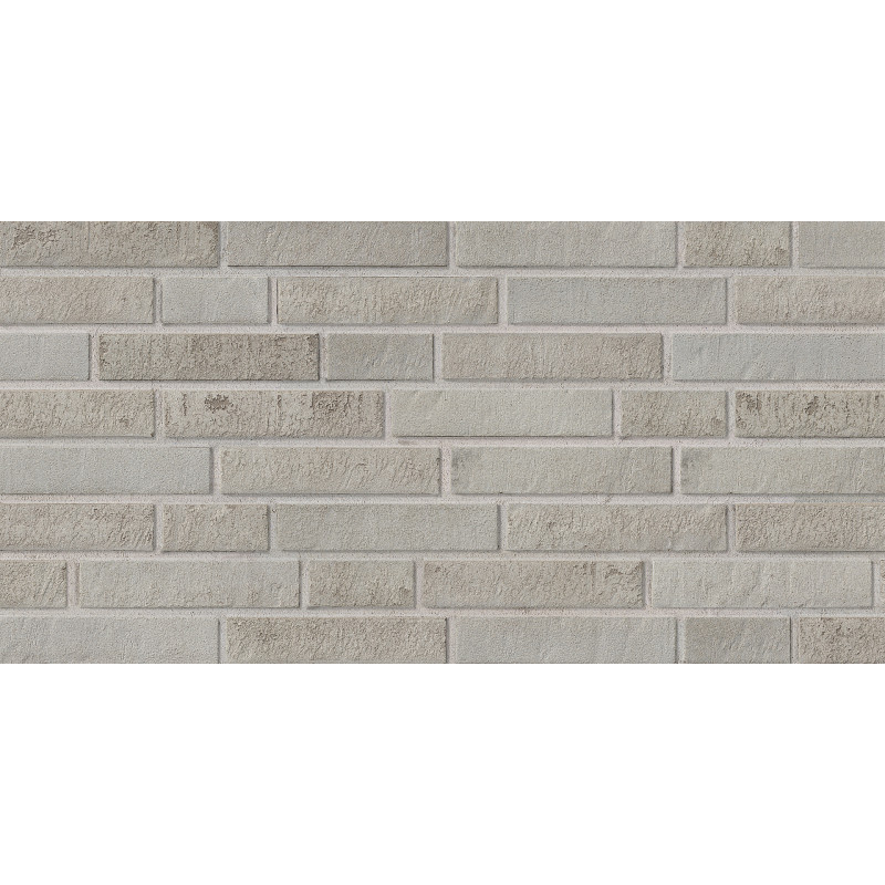 Клінкерна плитка STROEHER Riegel 50 колір 452 Silber-grau used look, 240x14x52 мм